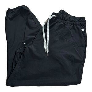 Vuori Weekend Jogger Pants Large Black Stretch Waist Pockets